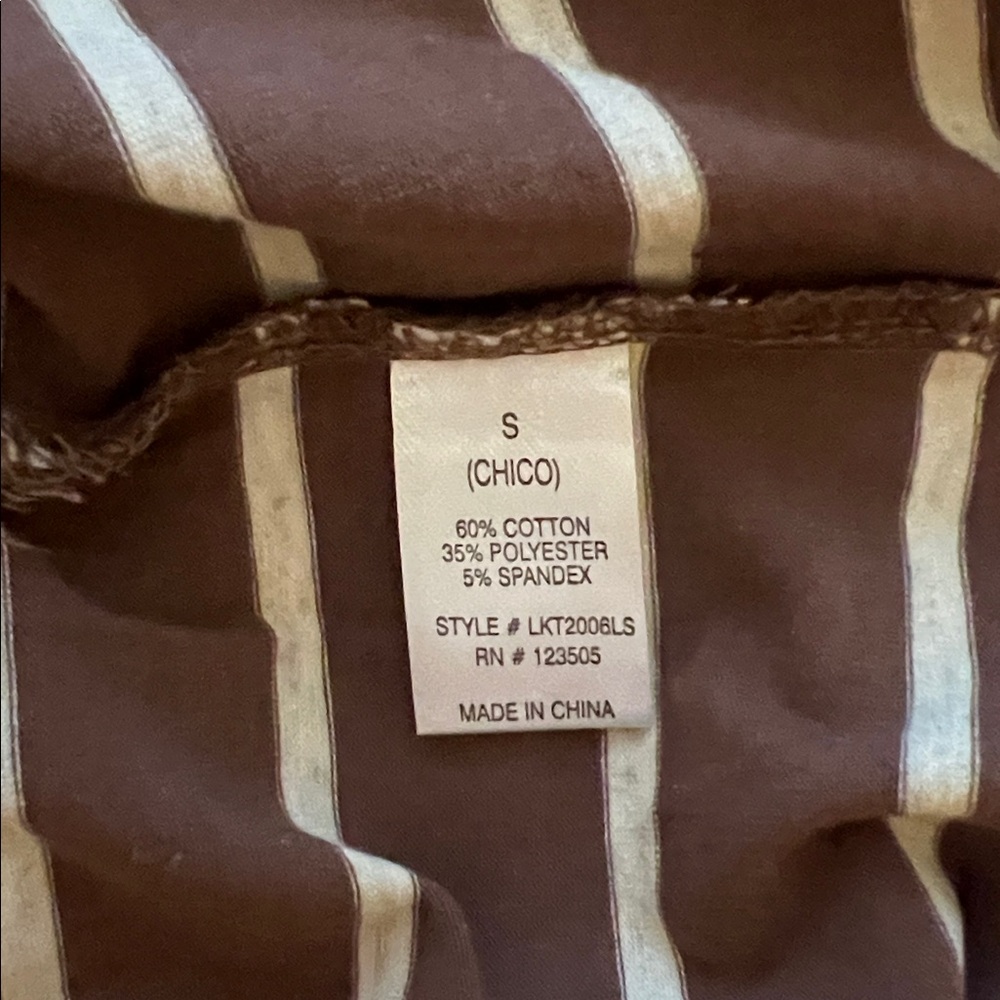 NEW - Heart & Hips Long Sleeve Striped Shirt - Picture 4 of 7